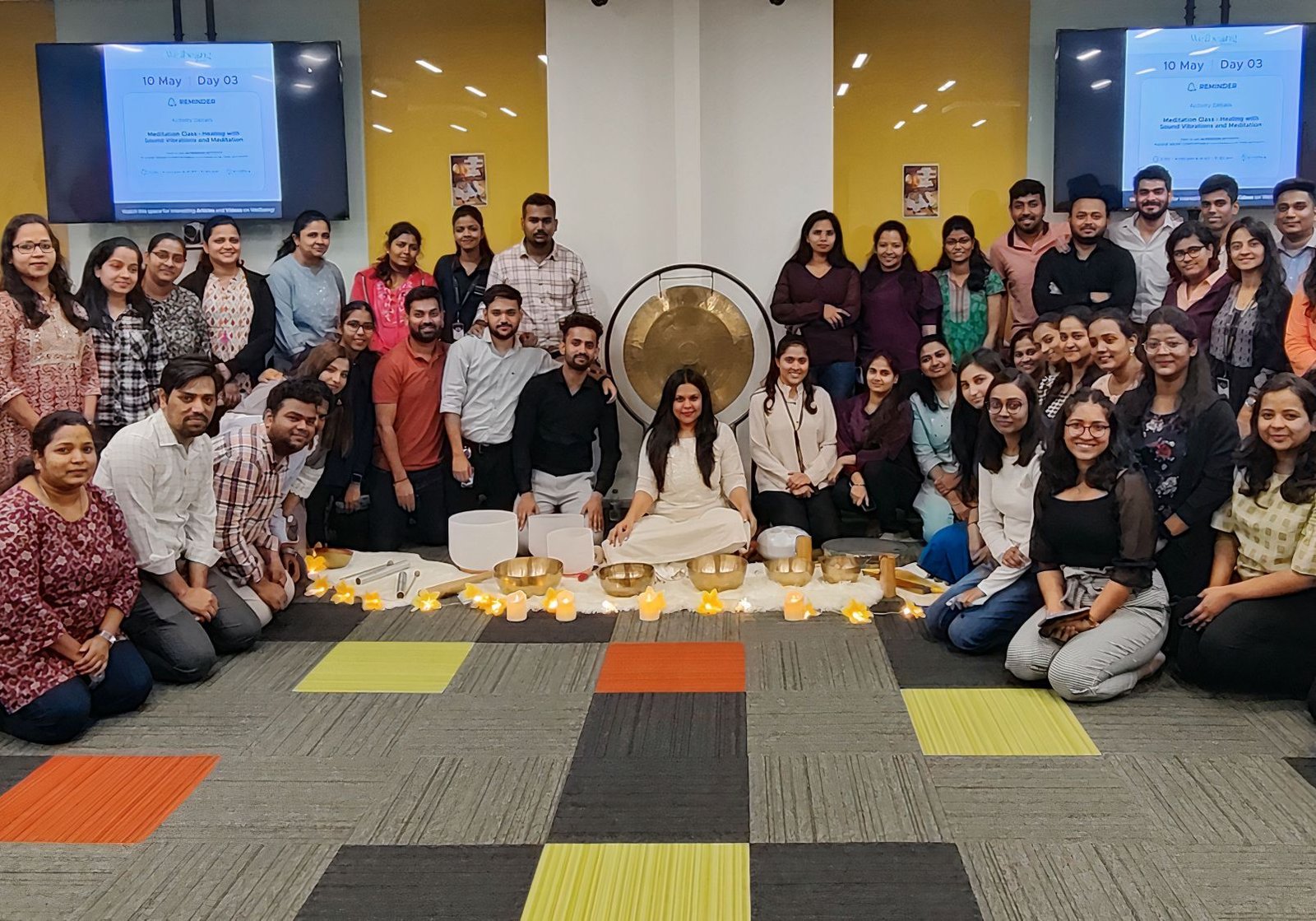 Group sound bath